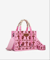 VIP DEAL | Wrangler Southwestern Print Rope Handle Tote Bag