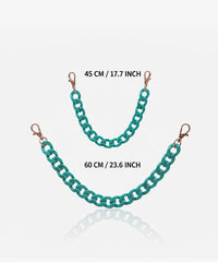 MONTANA WEST ACRYLIC CHAIN STRAP