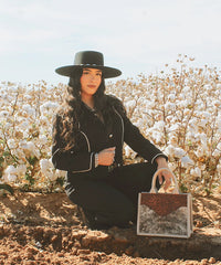 Trinity Ranch Hair-on Cowhide Concealed Carry Bag