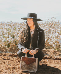 Trinity Ranch Hair-on Cowhide Concealed Carry Bag