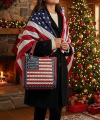Montana West American Flag Concealed Carry Tote Bag
