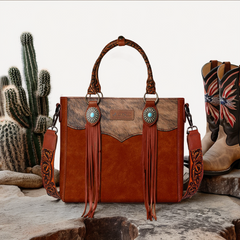 Montana West Rodeo Belle Fringe Bag