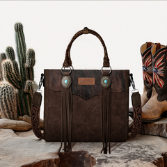 Montana West Rodeo Belle Fringe Bag