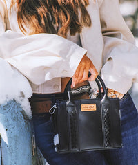 Wrangler Whipstitch Mini Tote Bag