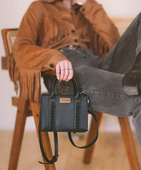 Wrangler Whipstitch Mini Tote Bag