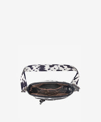 Wrangler Zippered Cow Print Crossbody Bag - Montana West World