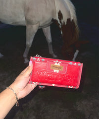 Wrangler Aztec Print Wristlet