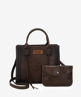 Wrangler Whipstitch Purse Wallet Set