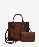 Wrangler Cowhide Purse and Wallet Set