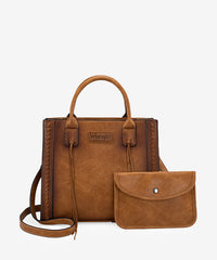 Wrangler Cowhide Purse and Wallet Set