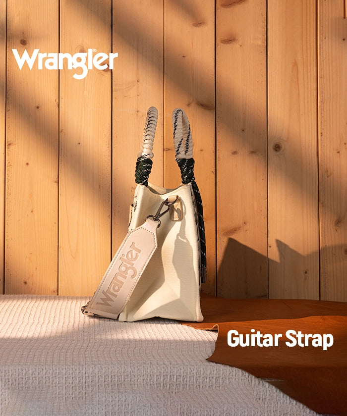 Wrangler Southwestern Print Rope Handle Tote Bag