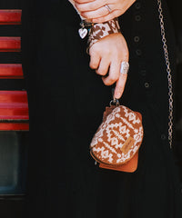 Wrangler Aztec Print Keychain Card Holder