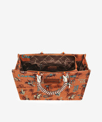 Wrangler Cowboy Print Tote Bag