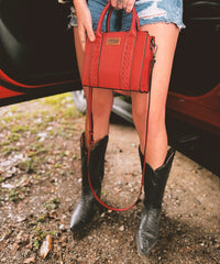Wrangler Whipstitch Mini Tote Bag