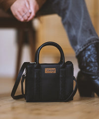 Wrangler Whipstitch Mini Tote Bag