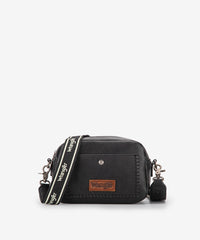 Wrangler Dual Zipper Stitch Crossbody Bag