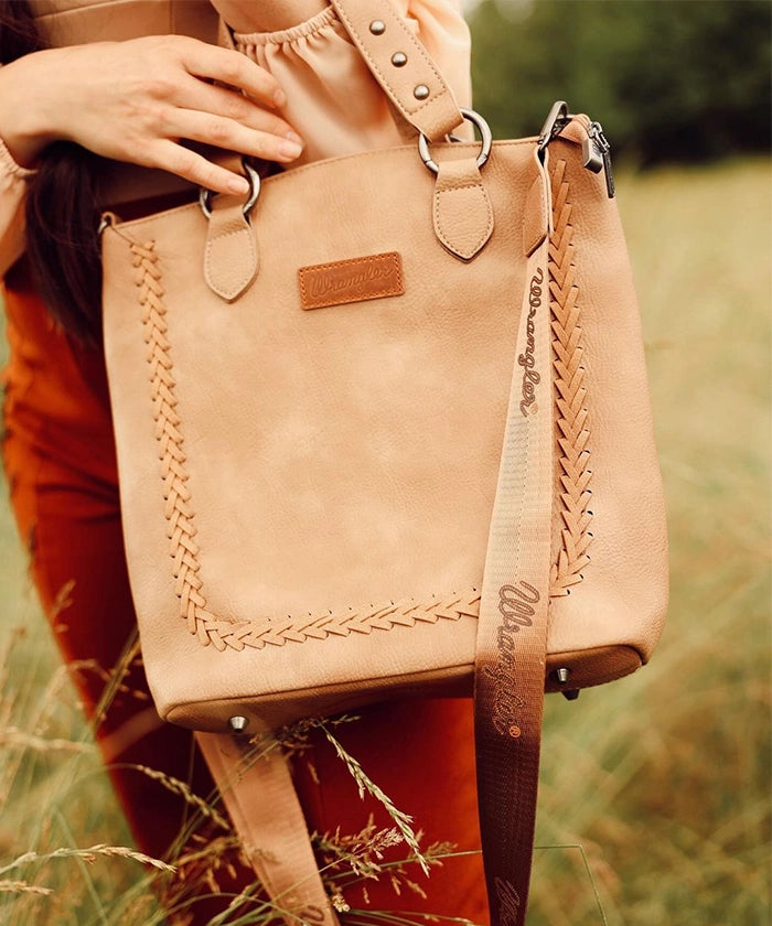Wrangler Whipstitch Convertible Backpack-Country Glam Outfits
