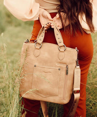 Wrangler Whipstitch Convertible Backpack-Country Glam Outfits