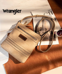 Wrangler Zippered Cross Stitch Crossbody