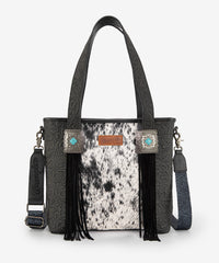 Wrangler Cowhide Fringe Concealed Carry Purse