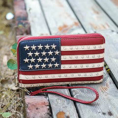 Montana West Women's Purse American Pride Patriotic Wallet - Montana West World