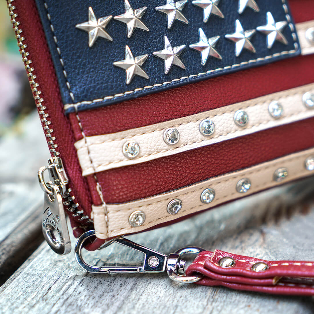 Montana West Women's Purse American Pride Patriotic Wallet - Montana West World