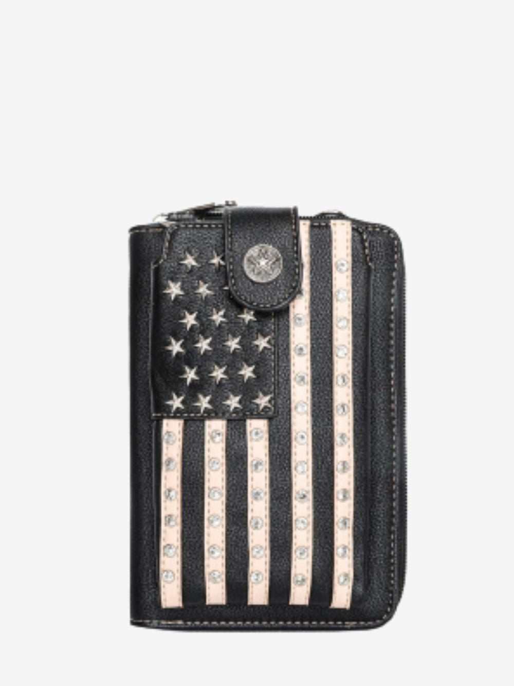 Montana West American Pride Crossbody Wallet Phone Bag - Montana West World