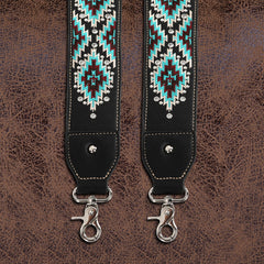 Montana West Embroidered Aztec Crossbody Shoulder Strap - Montana West World