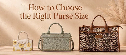 Western Purse Size Guide: How to Choose the Right Purse Size