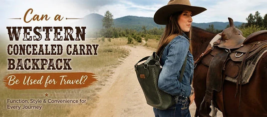 Can a Western Concealed Carry Backpack Be Used for Travel?