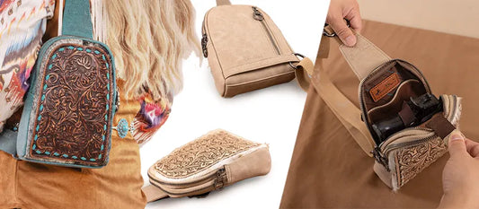 News | Montana West Debuts Its First Western Concealed Carry Sling Bag Right Before International Women's Day