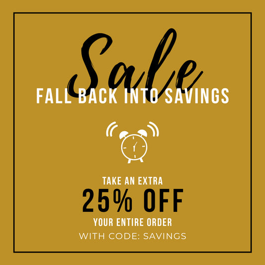 It's time to fall back into savings.