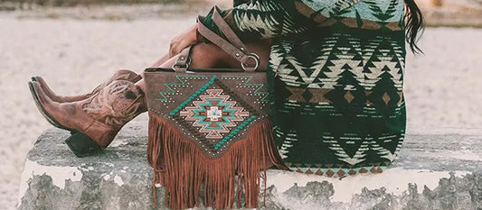 How to Style Cowgirl Boots with Bags and Dresses