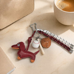 Montana West Bag Charms – Dogs, Floral, Croissant Bag Keychains