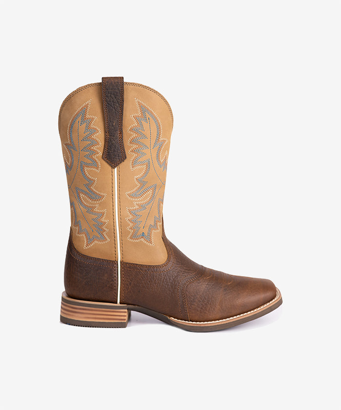 Men‘s’Cowboy Outlaw Leather Boots