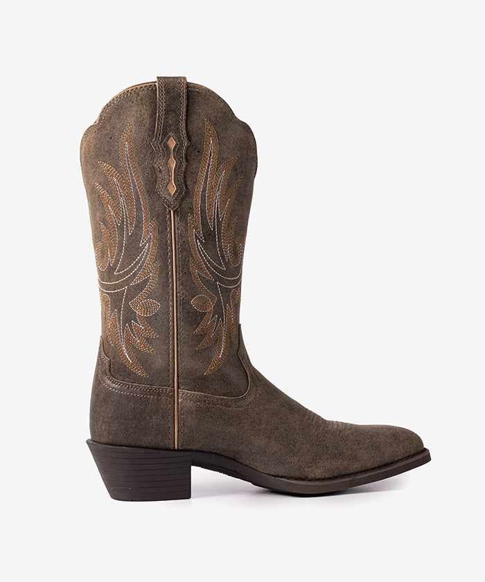 Women’s Vintage Amber Full-Grain Leather  Boots