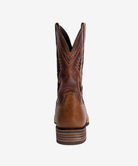 Men's Embroidered Square Toe Vintage Western Boots – Montana West