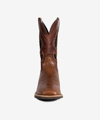 54A0 × musaafeer Square Toe Boots Men's Embroidered Square Toe Vintage Western Boots – Montana West