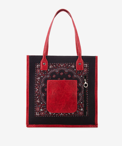 Montana West Bandana Rhinestone Tote Bag - Montana West World