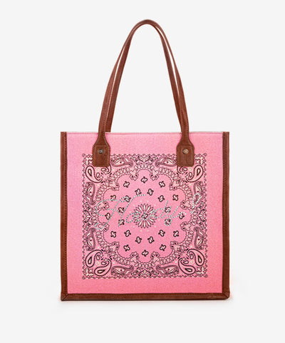 Montana West Bandana Rhinestone Tote Bag - Montana West World