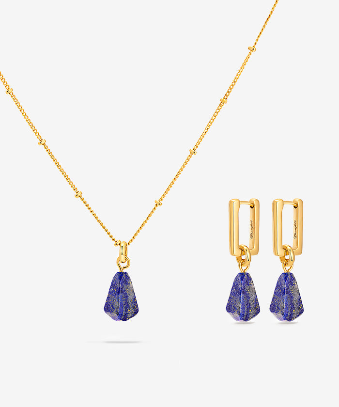 Wrangler Gold Plated Minimalist Pendant Jewelry Sets