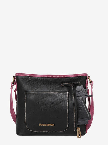 Montana West Cut-out Embroidered Floral Concealed Carry Crossbody Collection - Montana West World