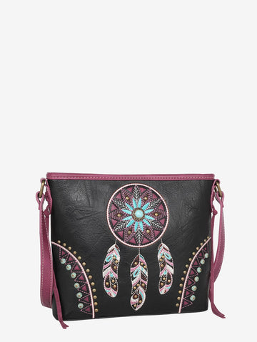 Montana West Cut-out Embroidered Floral Concealed Carry Crossbody Collection - Montana West World