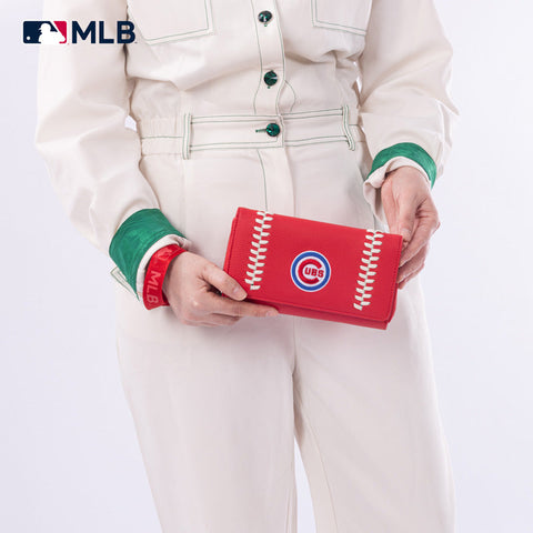 MLB Chicago Cubs Leather Wallet