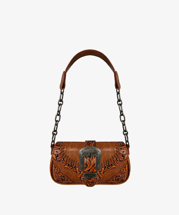 Wrangler Western Buckle Chain Shoulder Bag (Pre-sale)
