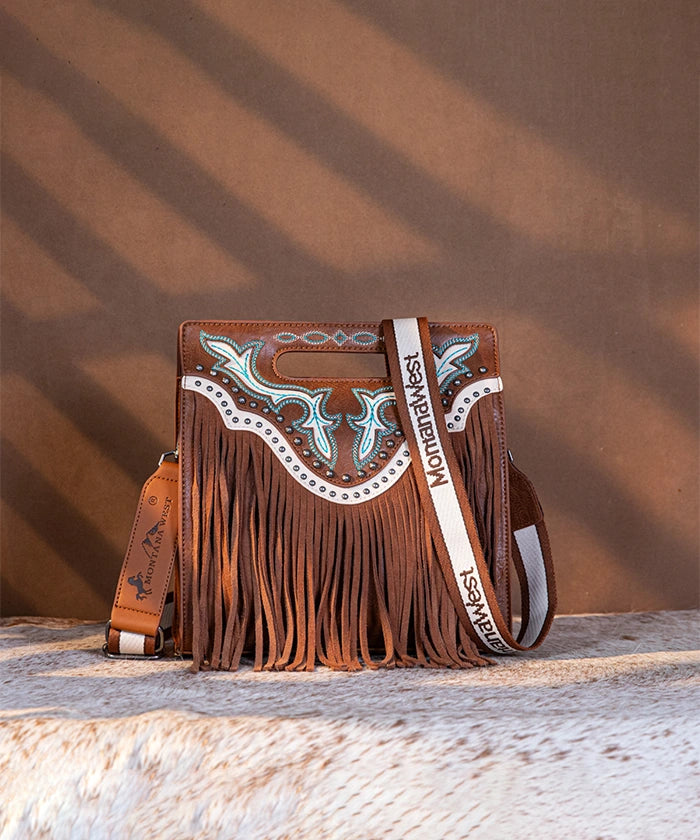 Western bags with fringe sale