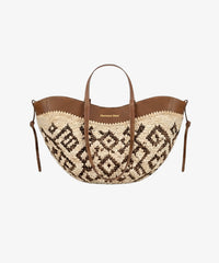 Montana West Woven Straw Tote Bag for Women (Preorder)