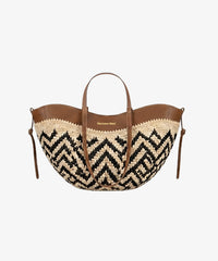 Montana West Woven Straw Tote Bag for Women (Preorder)