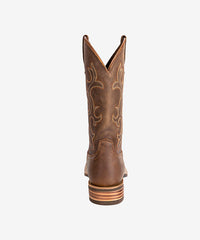 Women's Embroidered Wide Toe Western Boots