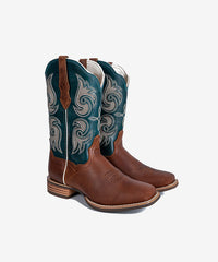 Women's Embroidered Evergreen Cowgirl Boots